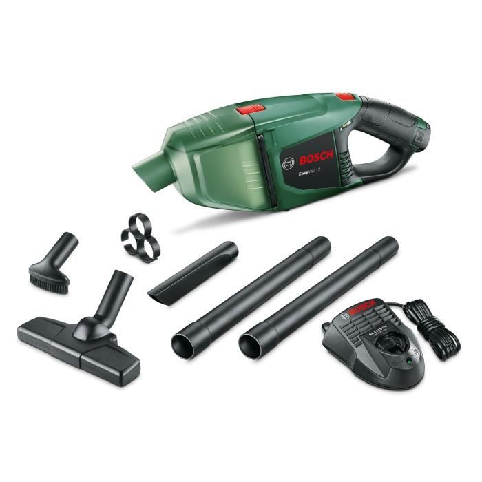 Bosch wireless hand vacuum cleaner - Easyvac 12 (delivered with 1 battery, charger and accessories)
