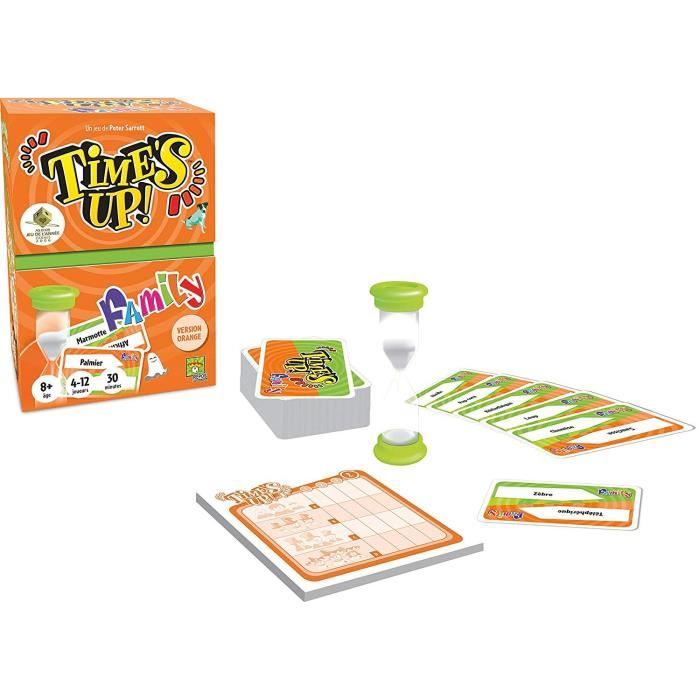 ASMODEE - Time's Up Family - Orange Version - Board Game