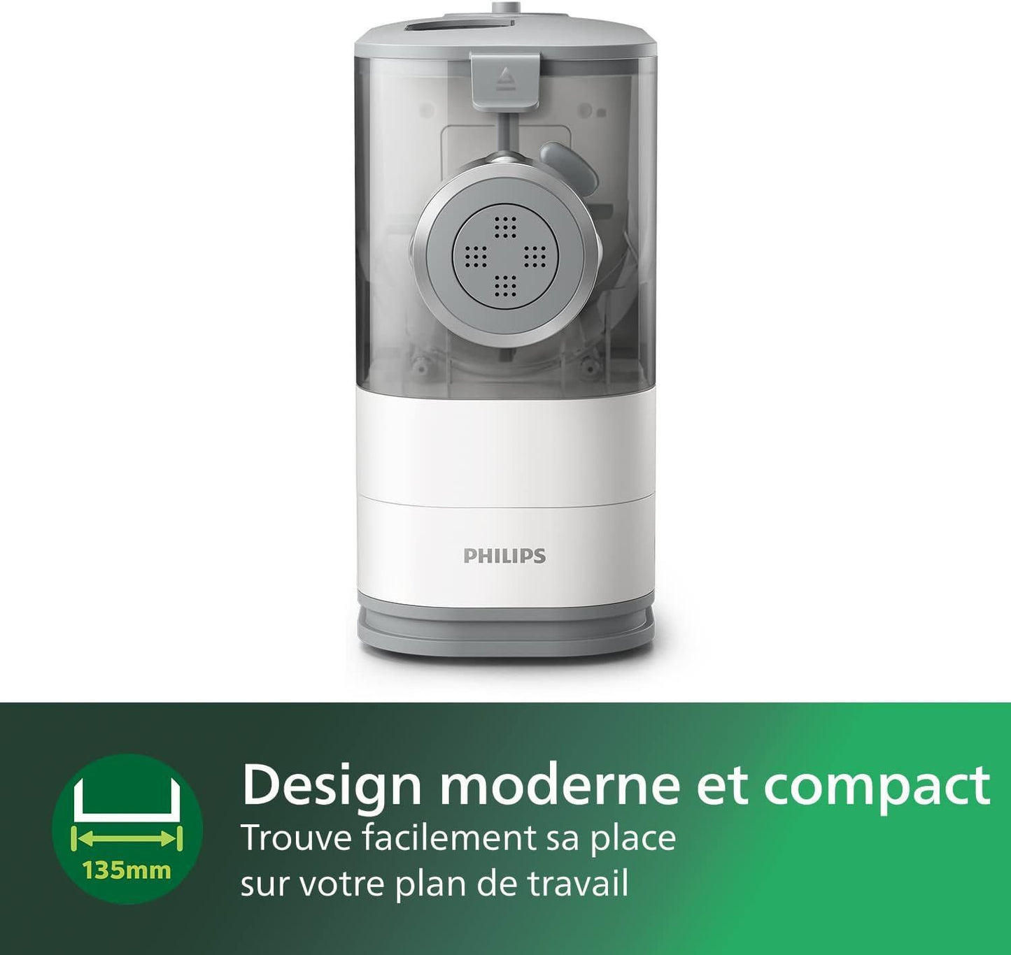 PHILIPS HR2345 / 19 Pasta maker - 4 shapes - 450g - white