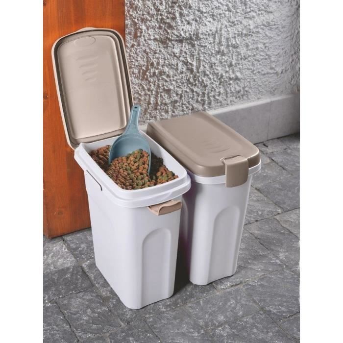 KERBL - Container - - Petfood - Brown/white - 25l