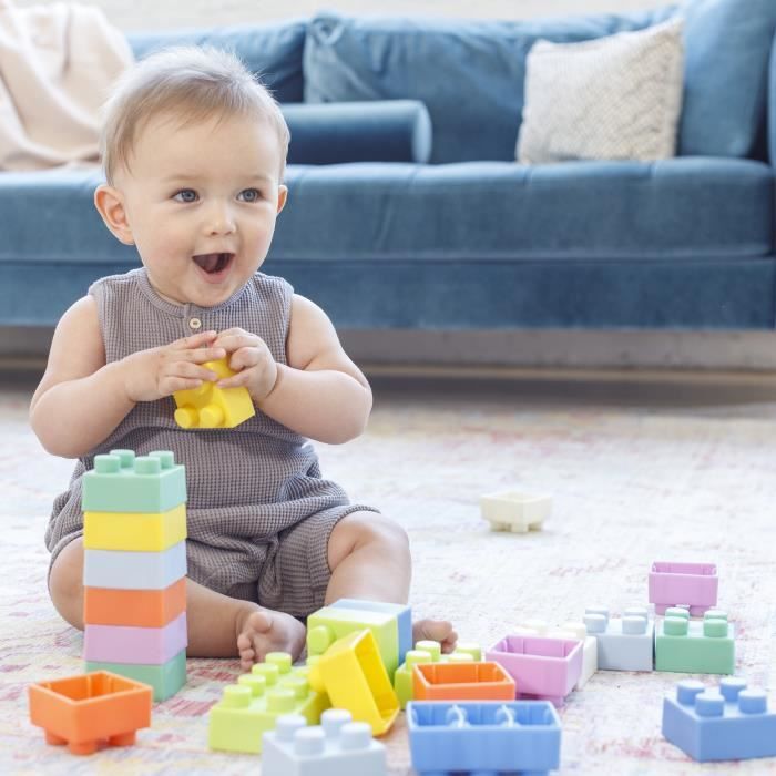 My First INFANTINO Soft Bricks - 25 pieces