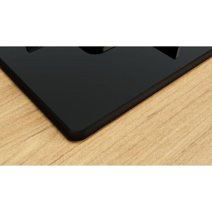 Gas hob - BOSCH Series 2 - 4 burners - 52 x 59 x 5.4 cm - POP6B6K30 - Black