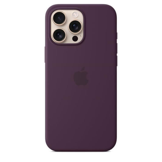 APPLE iPhone 16 Pro Max - Silicone Case with MagSafe - Plum