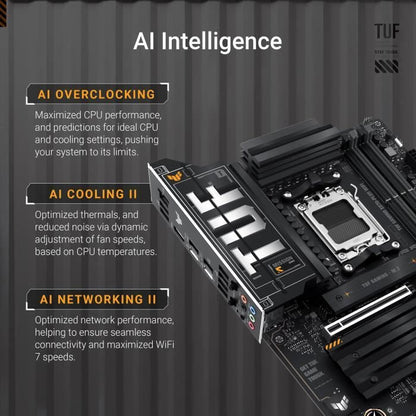 Motherboard - ASUS - TUF GAMING X870-PLUS WIFI