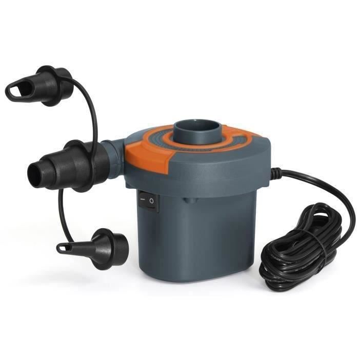 BESTWAY Sidewinder electric air pump, mains connection and cigar lighter - 490 L / mn