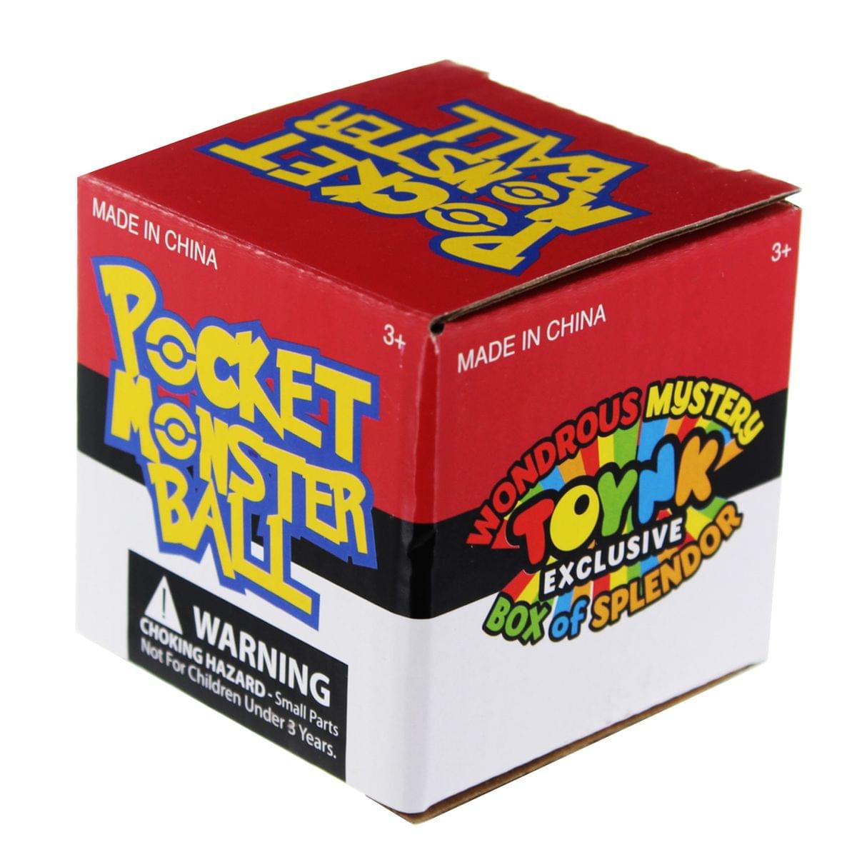 Pocket Monster Poke Ball Stress Toy | Toynk Exclusive