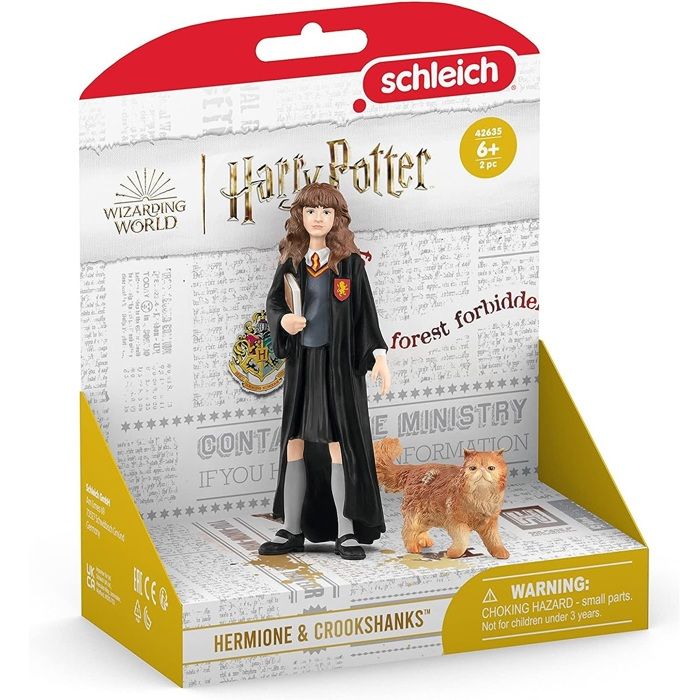 SCHLEICH - Hermione and Crookshanks - 42635 - Harry Potter range