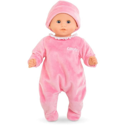 Pink Pajamas and Hat - COROLLE - Clothing - For 30cm Doll - From 18 months