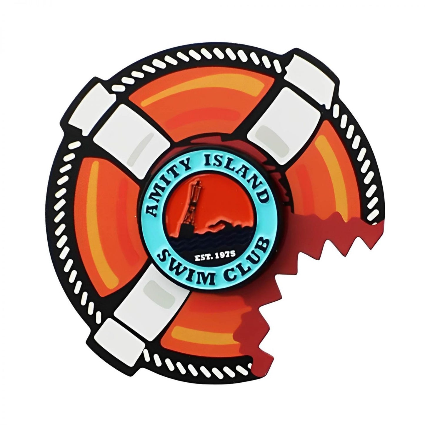 Amity Island Swim Club (Jaws) Enamel Collector Pin