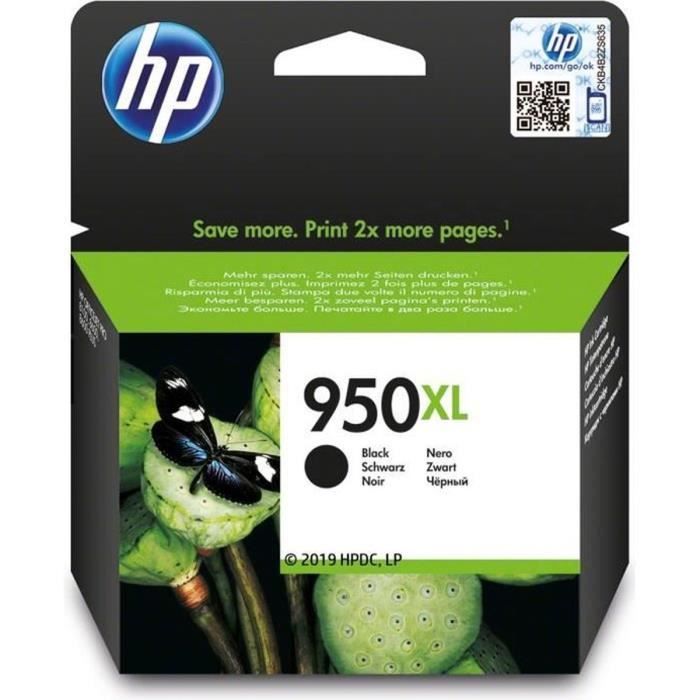 HP 950XL Genuine Large Capacity Black Ink Cartridge for HP OfficeJet Pro 251dw / 276dw / 8100/8600 (CN045AE)