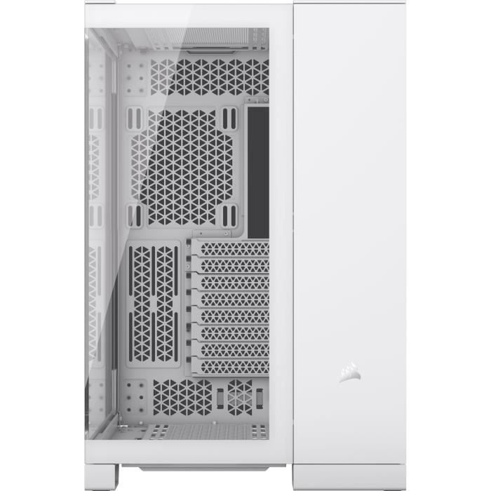 PC case - CORSAIR - 6500X Tempered Glass Mid-Tower Dual Chamber - White
