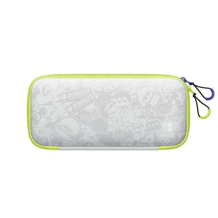 Splatoon 3 Edition Carrying Case and Nintendo Switch Screen Protector (OLED model)