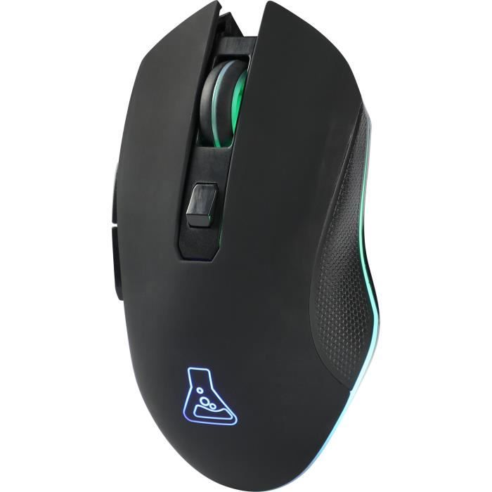 Retro backlit gaming mouse The G -LAB 3200DPI - Black