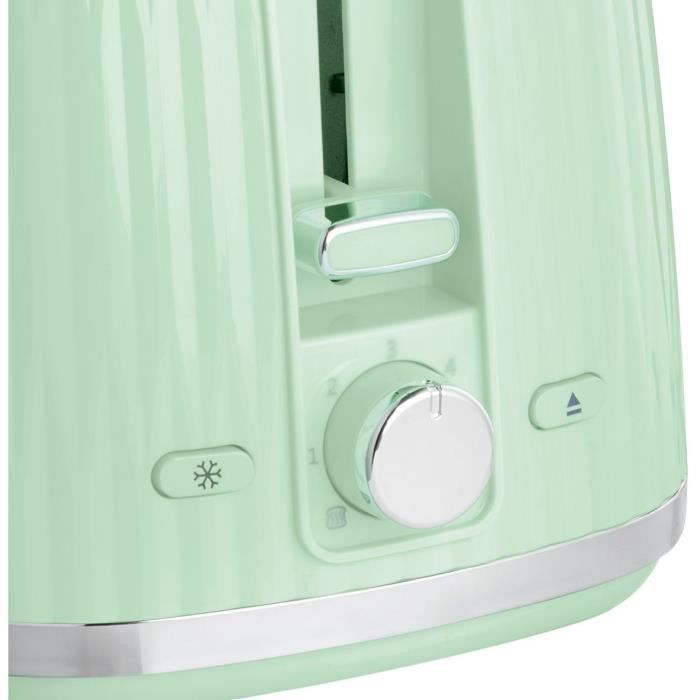 Toaster - RUSSELL HOBBS - EDEN - 800 W - 2 slots - Pistachio