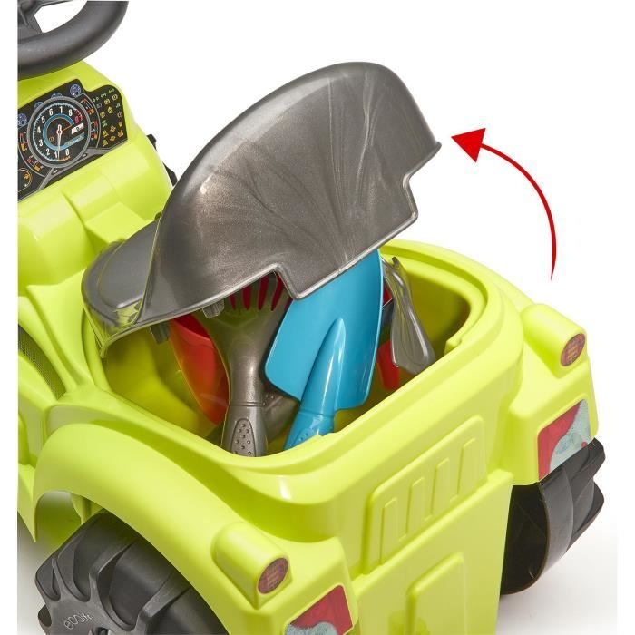 Tractor tractor carrier 85 cm garni ecoiffier