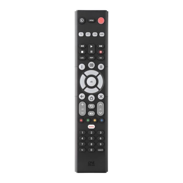 ONE FOR ALL universal remote control - URC1242  Essence Basic 4in1