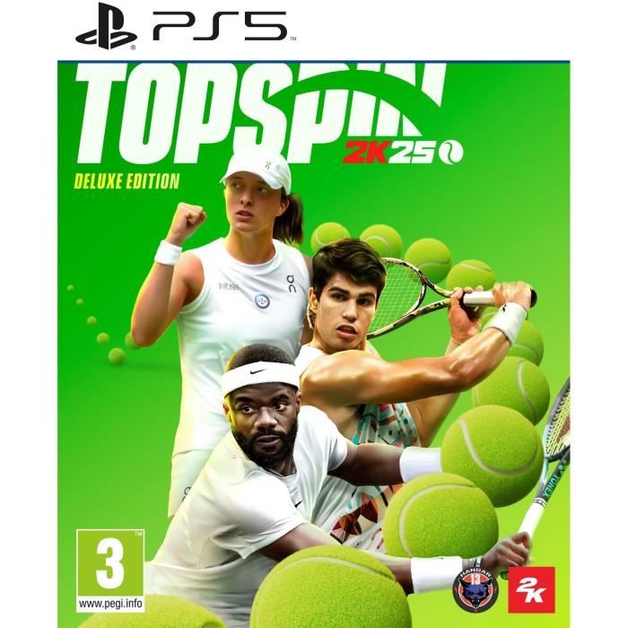 TopSpin 2K25 - PS5 Game - Deluxe Edition