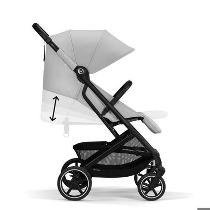 CYBEX - Beezy BLK Stroller - Fog Gray