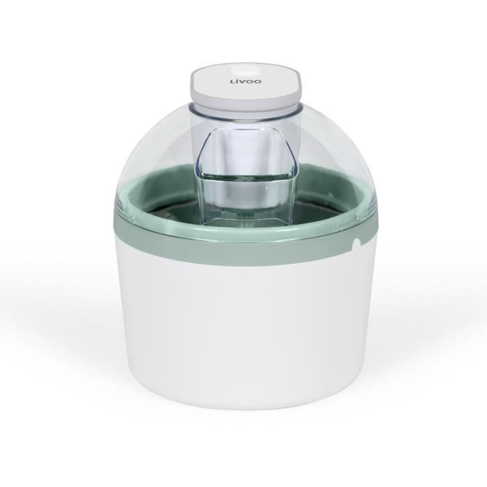 LIVOO - Ice cream maker - DOM461 - 1 L - ON/OFF switch - Cold accumulator tank