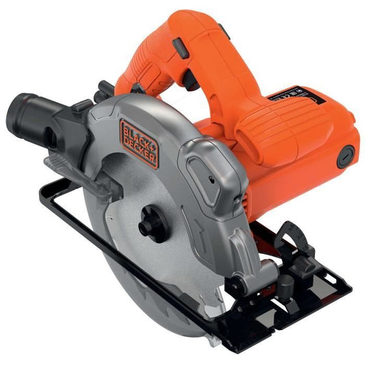 Black+Decker Circular Wire saw 1250 W CS1250LA-QS with laser aim and cutting guide, delivered with 2 blades