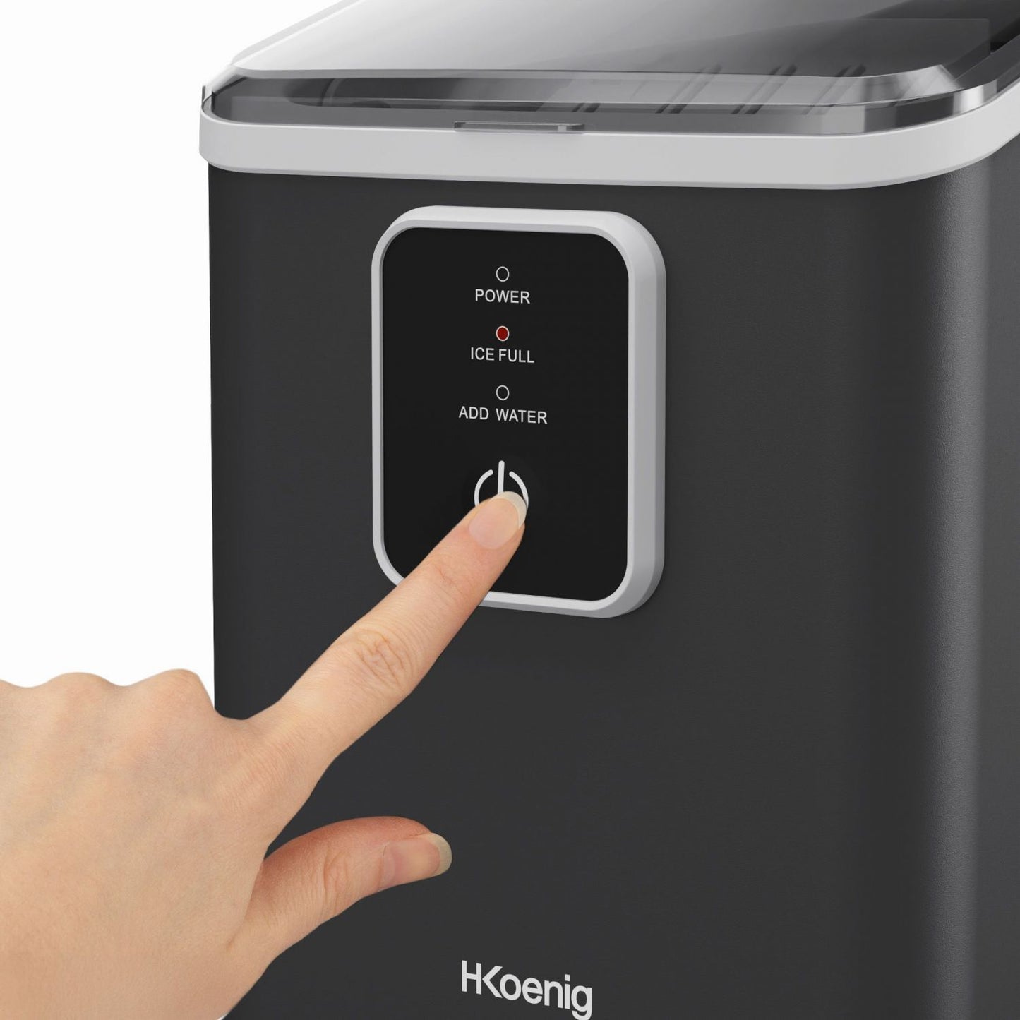 Ice maker - HKoeNIG - KUB14 - 12 kg - 1L - 120 W - Black