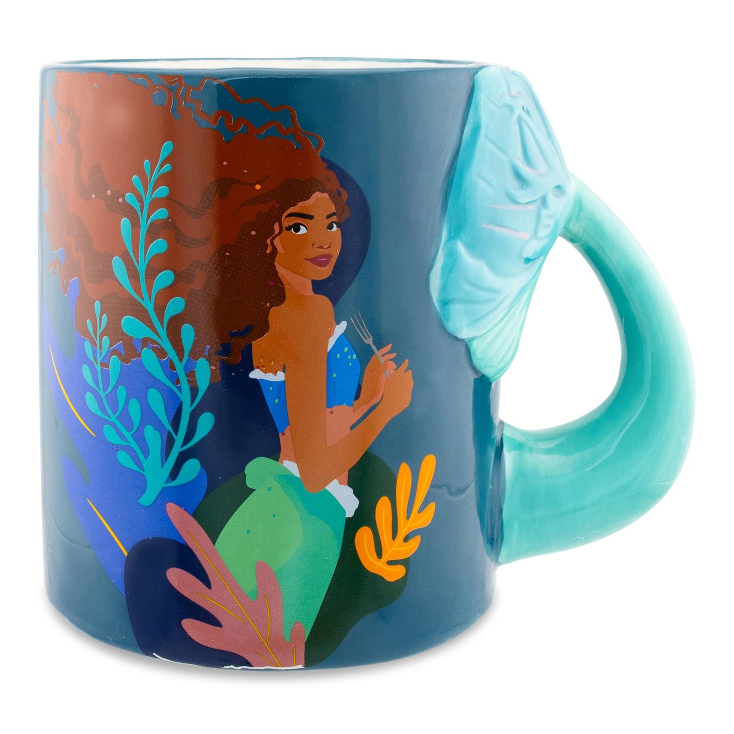 Disney The Little Mermaid "Part Of Your World" Ceramic Mug With Sculpted Handle