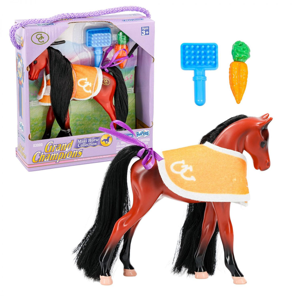 Grand Champions Mini Horse Collection Foal Figure | Bay Hackney