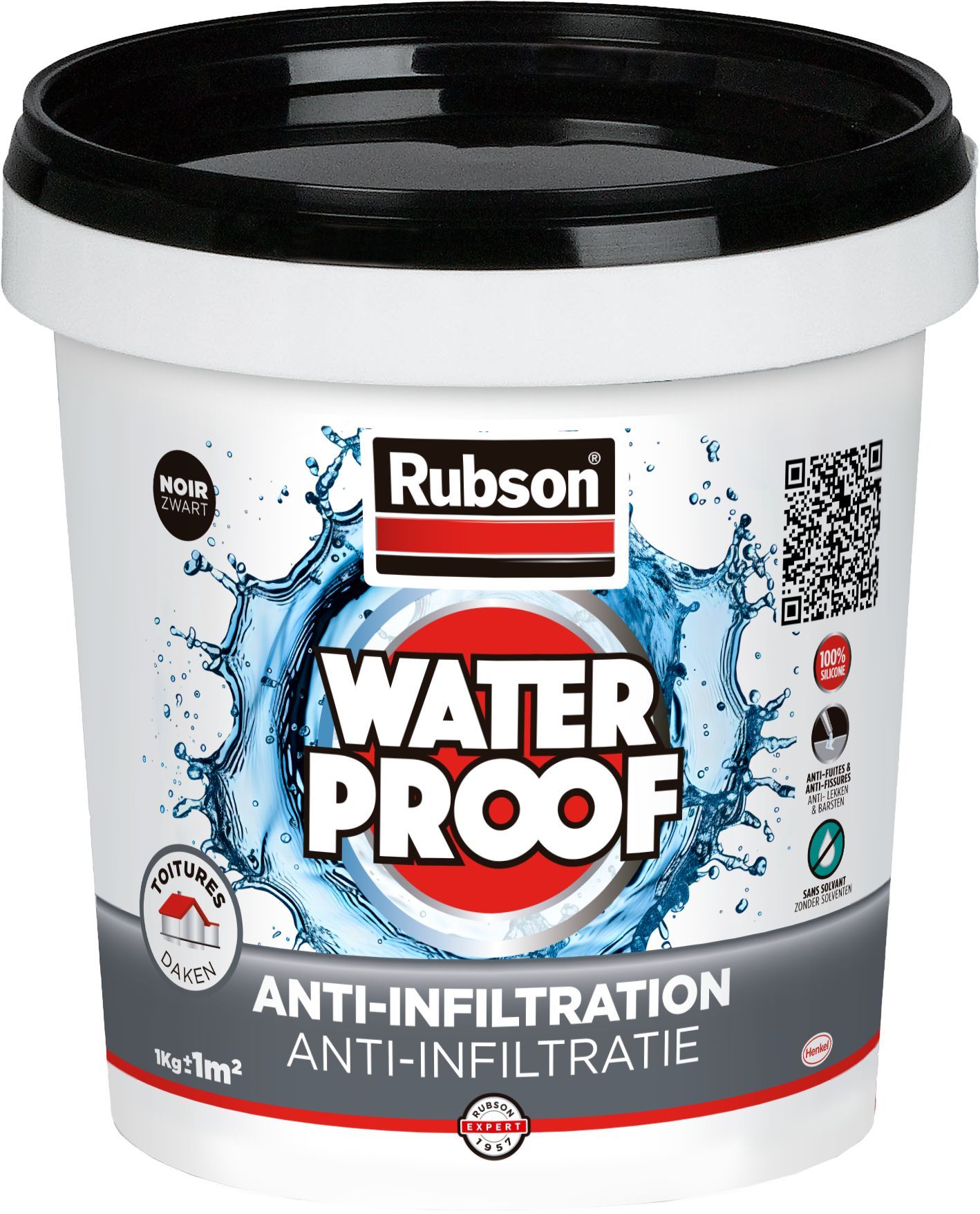 RUBSON Anti-infiltration all black roofs 1kg