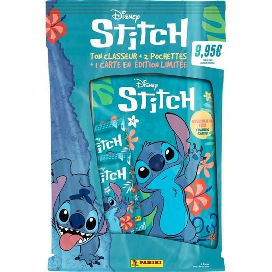 Collection starter pack - PANINI - STITCH TC - 1 binder + 2 pockets - 12 cards + 1 EL card