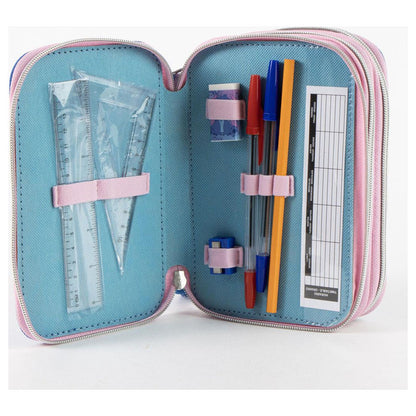 Disney Stitch triple pencil case