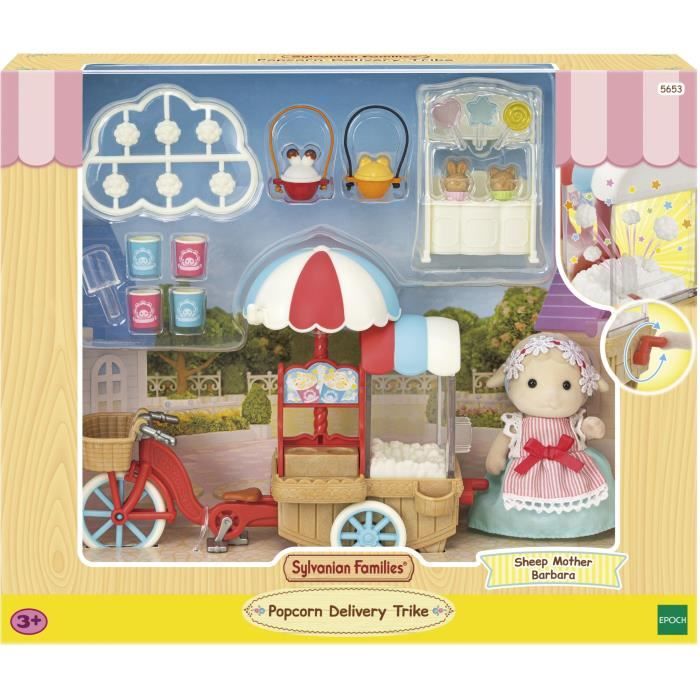 Maman Mouton and her Popcorn stand - Sylvanian Families - 5653 - From 3 years