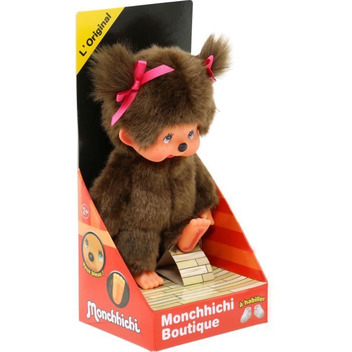 Monkey Plush - BANDAI - The Original Girl Plush - Monchhichi - 20 cm