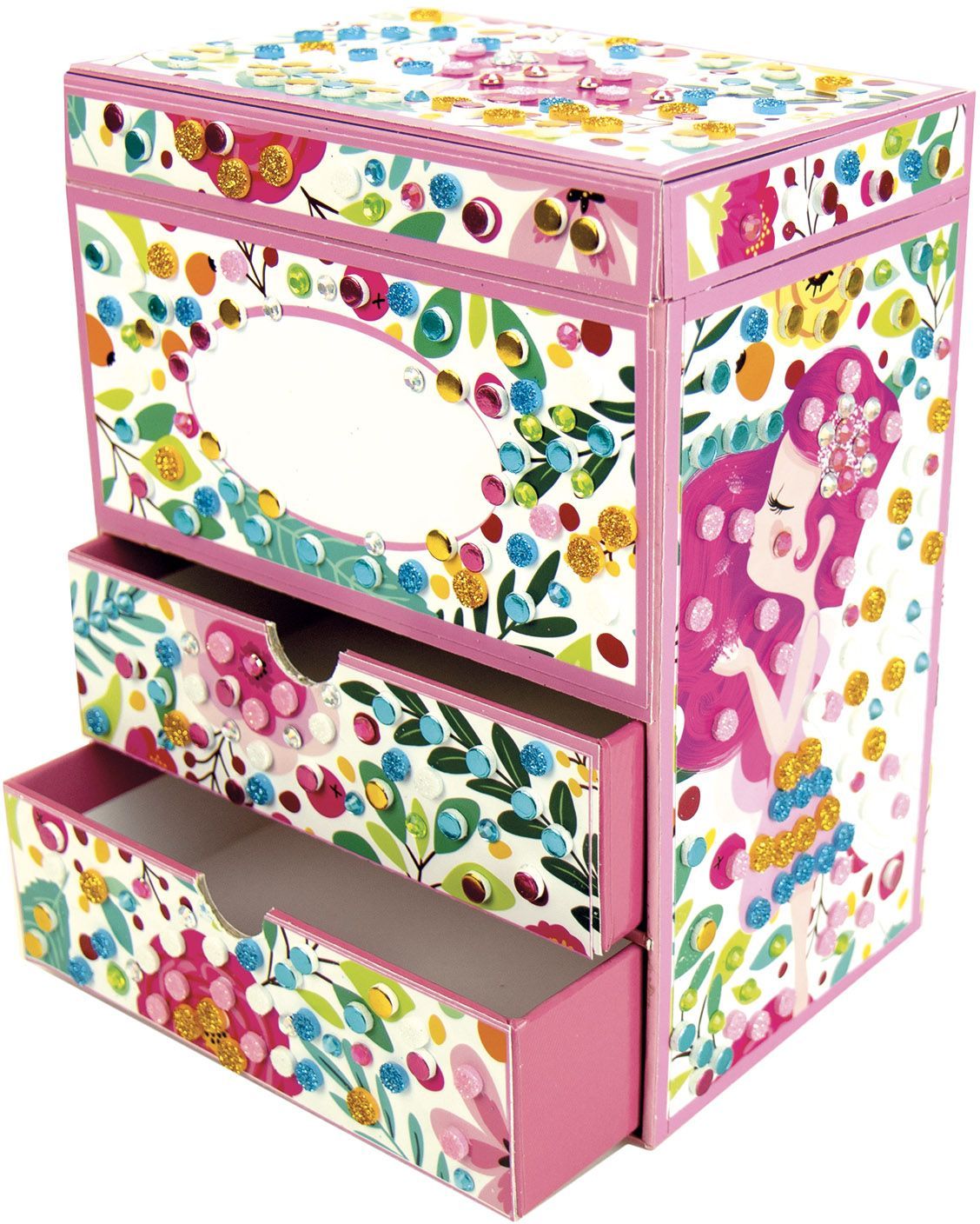 SYCOMORE - Dimensions 15.5 x 19.5 jewelry box Dimensions