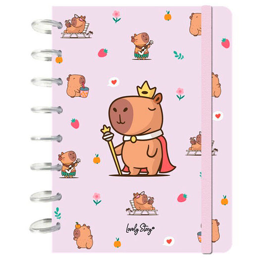 Capibara Majesty A5 notebook