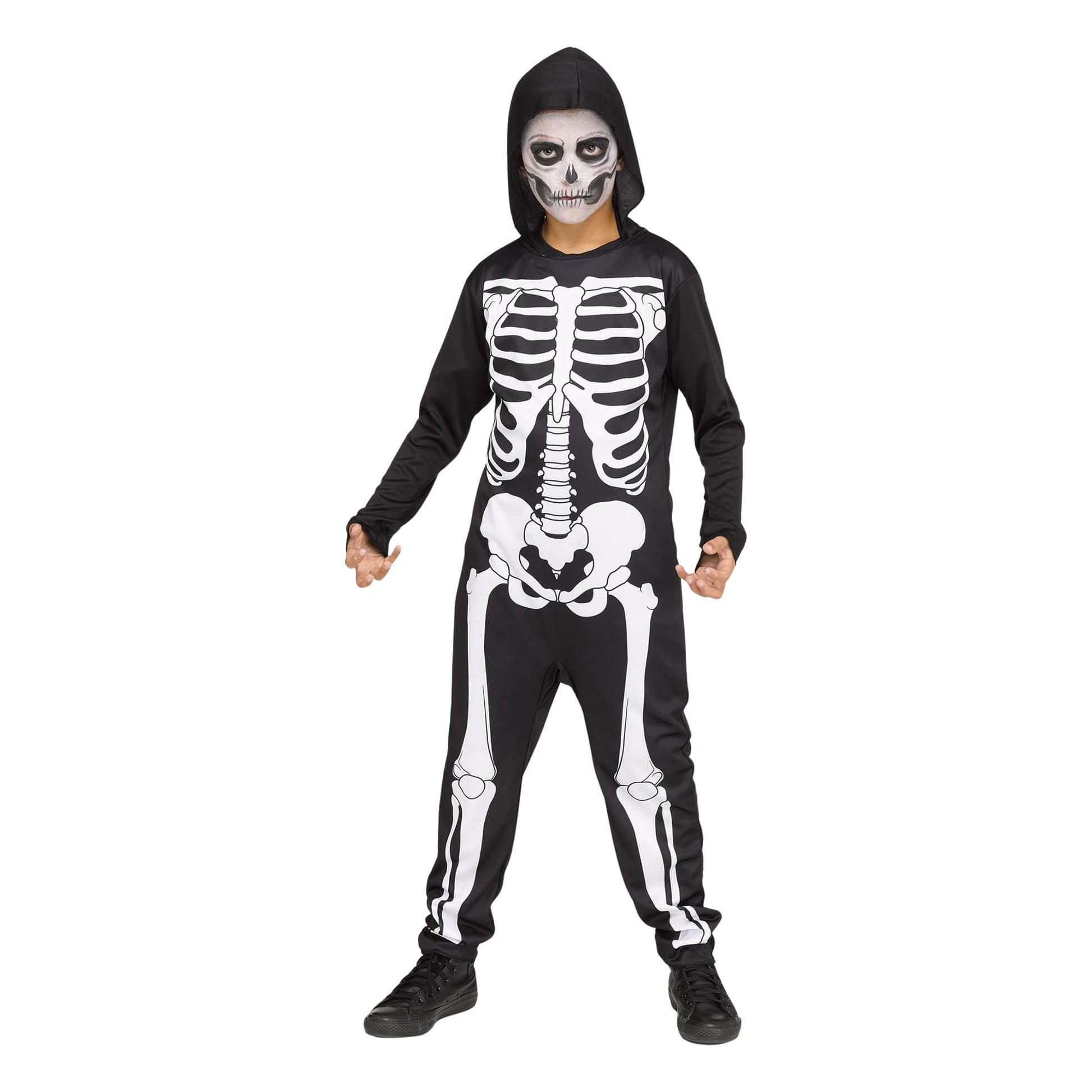 Skele Jumpsuit Child Costume | Large