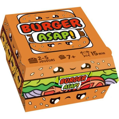 Burger ASAP - Asmodee - Speed game - 7 year olds