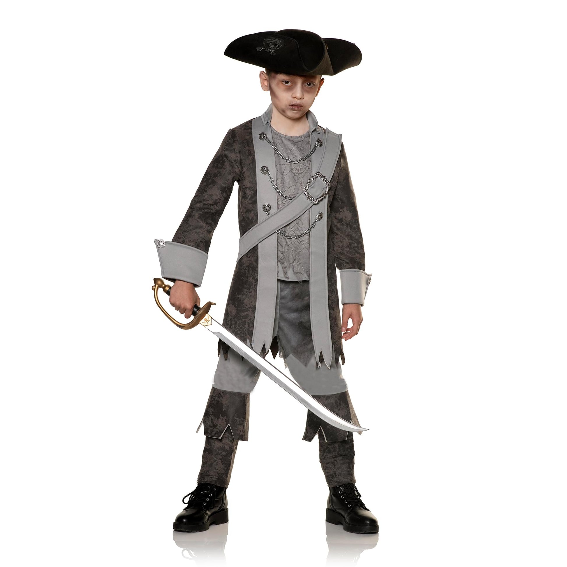 Ghost Pirate Child Costume | S