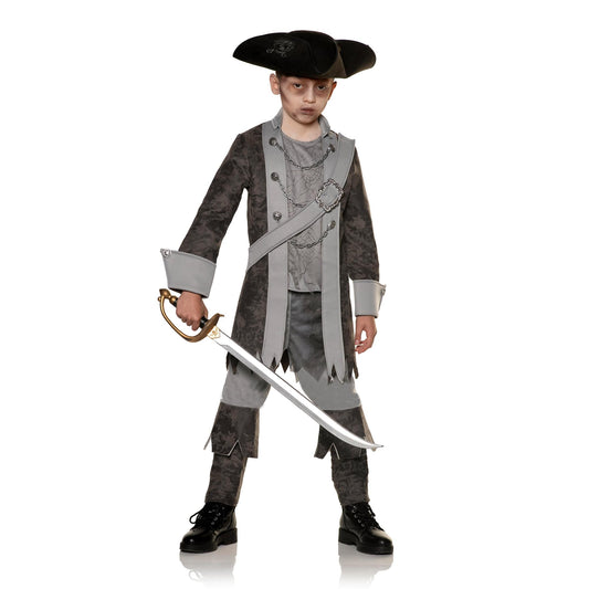 Ghost Pirate Child Costume | S
