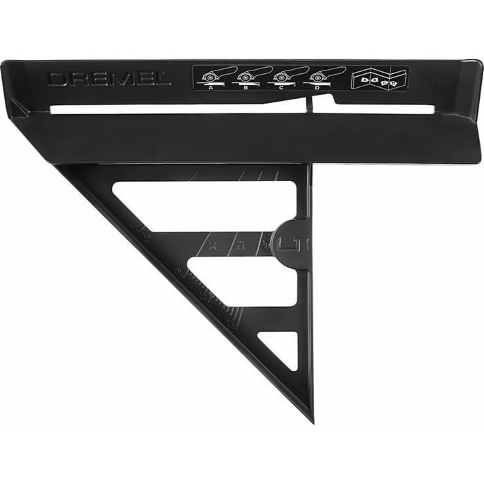 Dremel S840 cutting guide - (90 °, 45 ° and 45 ° in bevel for compact saw DSM20)