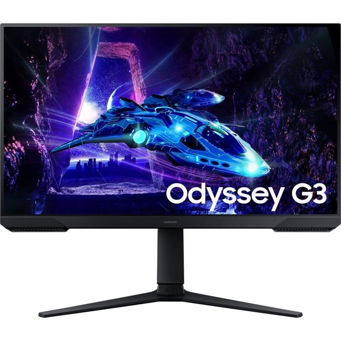 PC screen - SAMSUNG - ODYSSEY G3 G30D - 27 FHD - VA panel - 180Hz - 1ms - Pivot/Orientable - 1 DP - Black