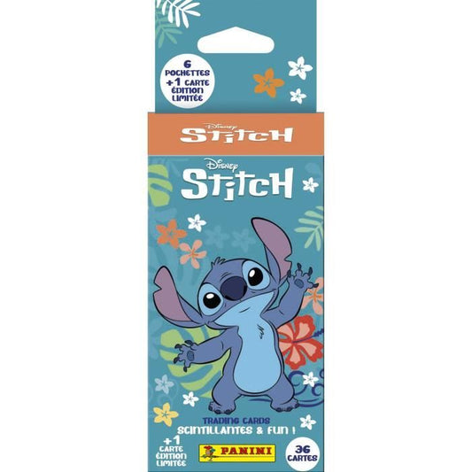 Blister of 6 pockets + 1 EL card - PANINI - STITCH TC - 36 cards