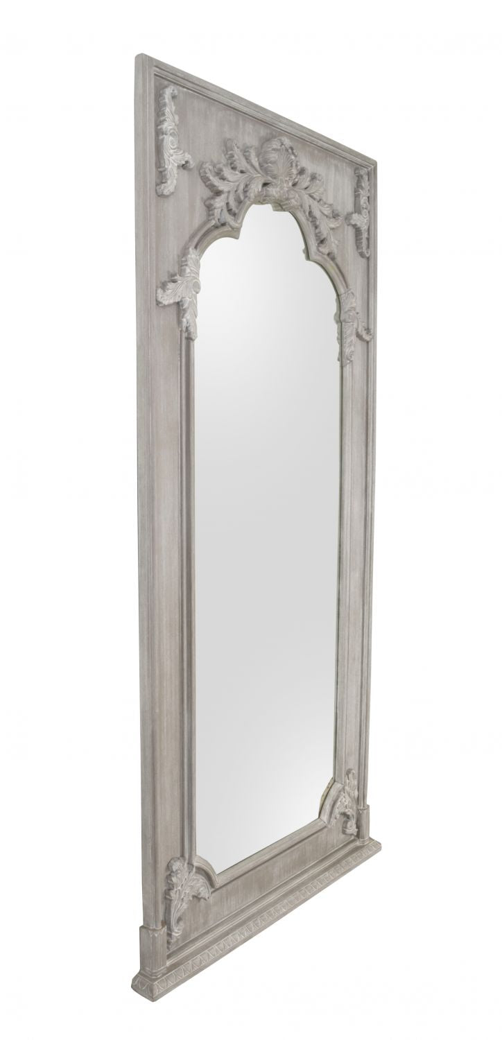 Mystique Gray Mahogany Grand Mirror