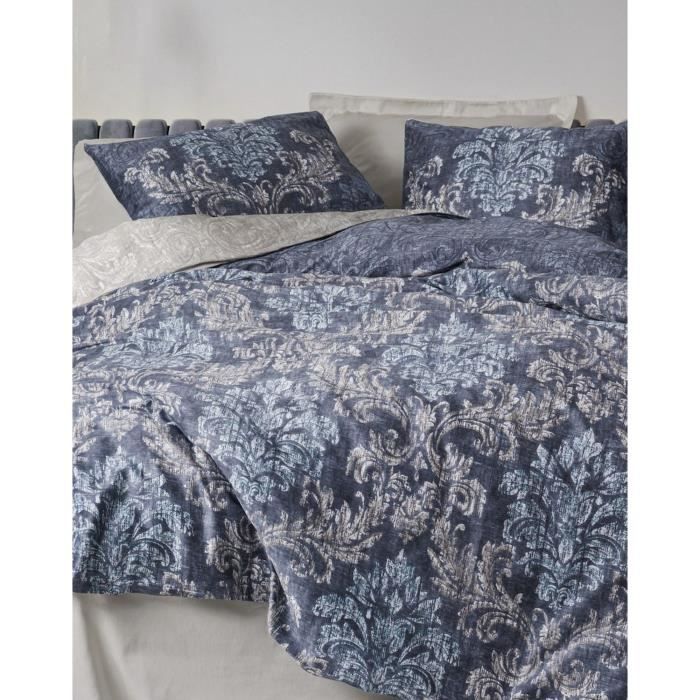 Bedding set - 1 duvet cover 220 x 240 cm + 2 pillowcases 60 x 60 cm - 100% cotton satin - Beige