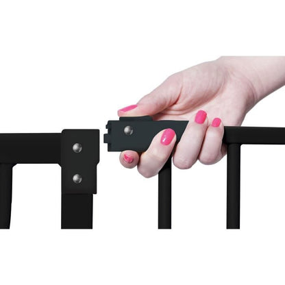 DREAMBABY Safety gate Extra High LIBERTY - By pressure - L 75/81 x H 93 cm - Black