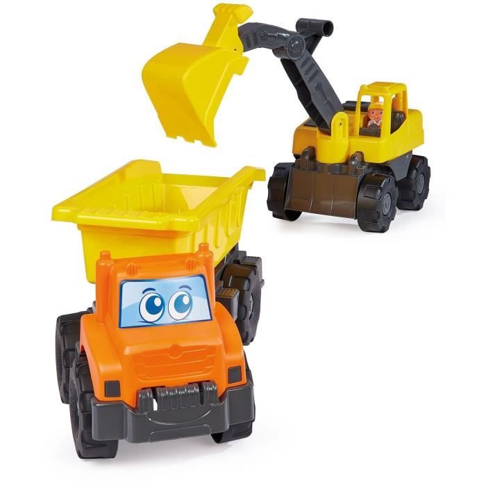 Pack of 2 TP vehicles - ECOIFFIER - 419 - Seeing things in a big way