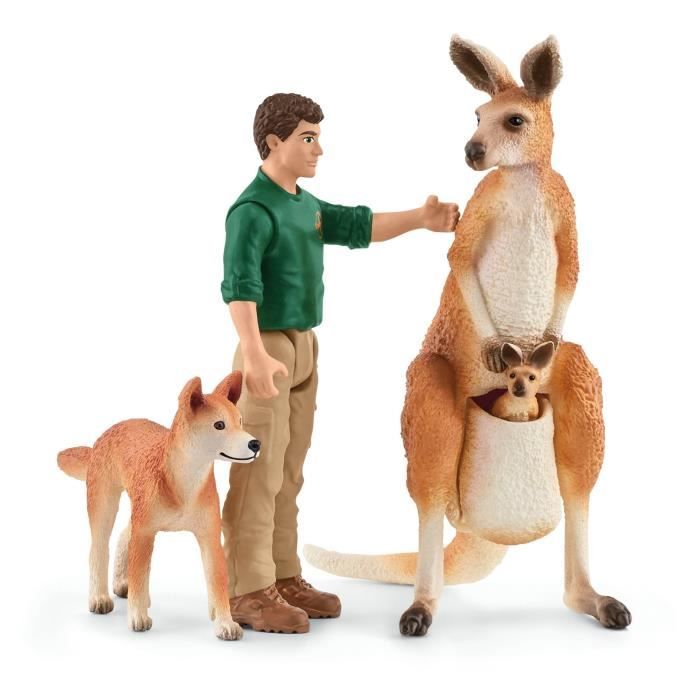 Adventures in Oceania box set, wild animal figurines, Schleich 42550 Wild Life, For children from 3 years old