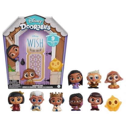 Collectible figurines - DISNEY - Wish Collector's Box - 9 exclusive figurines including 1 rare one