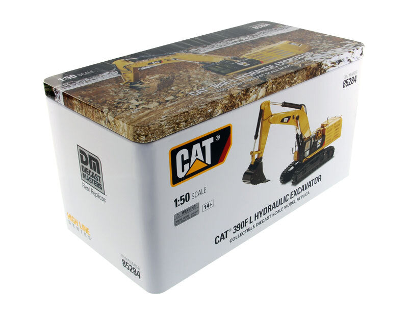 CAT Caterpillar 390F LME Hydraulic Tracked Excavator with Operator "Core Classics" Series 1/50 Diecast Model by Diecast Masters