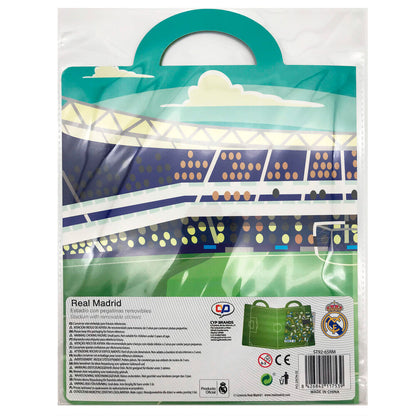 Real Madrid reusable stadium 3D stickers book