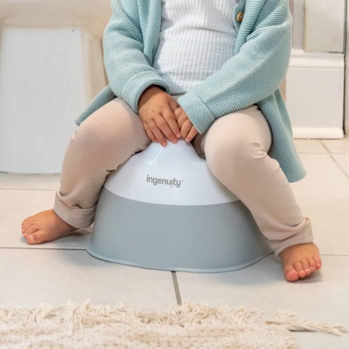 INGENUITY Potty Training Seat with Removable Bowl, Non-Slip, Ergonomic Seat